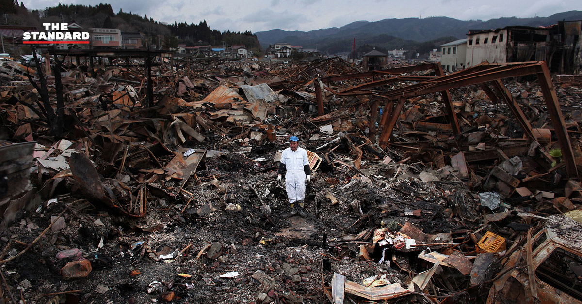 ญี่ปุ่นจัดงานรำลึกผู้เสียชีวิต ครบรอบ 10 ปี เหตุแผ่นดินไหวและคลื่นสึนามิในโทโฮกุ
