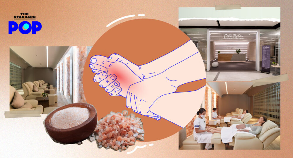 Hand and Foot Paraffin in Himalayan Salt Hall