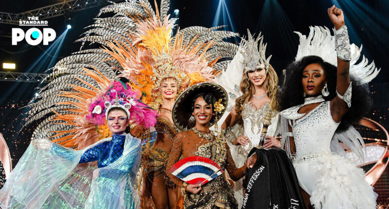 มิสแกรนด์จาก 63 ประเทศ อวดโฉมในรอบ ‘ชุดประจำชาติ’ บนเวที Miss Grand International 2020
