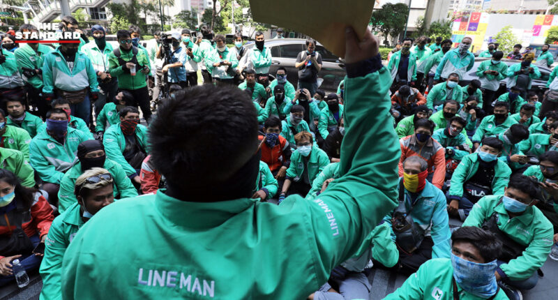 LINE MAN นัดตัวแทนไรเดอร์ ฟังมาตรการ 31 มีนาคมนี้ หลังรวมตัวยื่น 5 ข้อเสนอให้บริษัทฯ