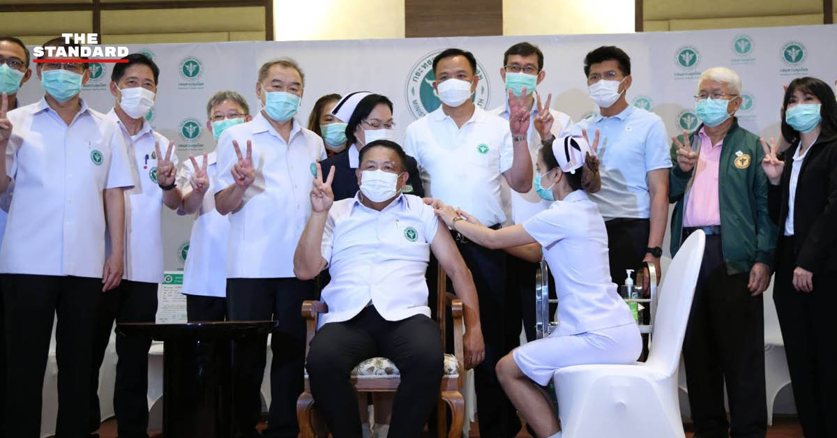 ‘ฉีดวัคซีนโควิด-19 เพื่อชาติ’ สธ. ชวนคนไทย ฉีดให้ครอบคลุมร้อยละ 60 ของประชากรเป้าหมาย เพื่อเปิดประเทศ