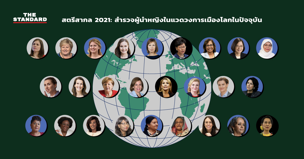 สตรีสากล 2021: สำรวจผู้นำหญิงในแวดวงการเมืองโลกในปัจจุบัน