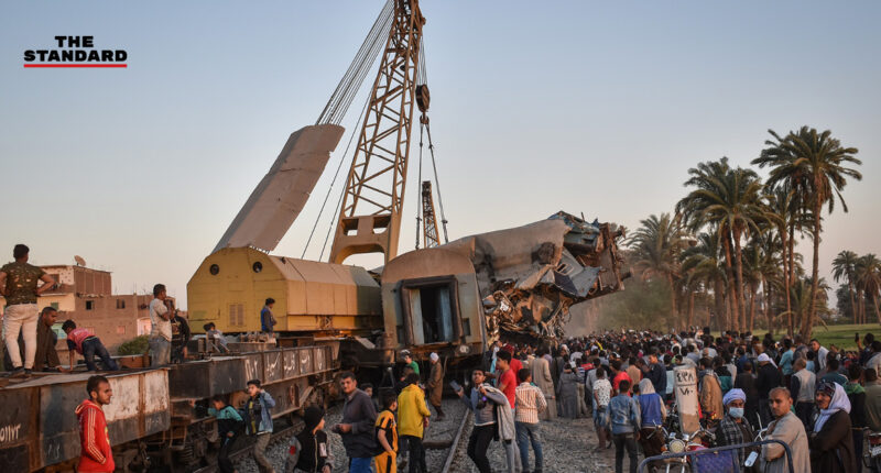 เกิดเหตุรถไฟชนกันในอียิปต์ เสียชีวิตอย่างน้อย 32 ราย บาดเจ็บอีก 165 ราย