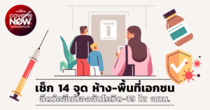 เช็ก 14 จุด ห้าง-พื้นที่เอกชน ฉีดวัคซีนป้องกันโควิด-19 ใน กทม.