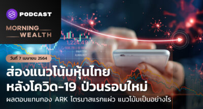ส่องแนวโน้มหุ้นไทย หลังโควิด-19 ป่วนรอบใหม่ | Morning Wealth 7 เมษายน 2564