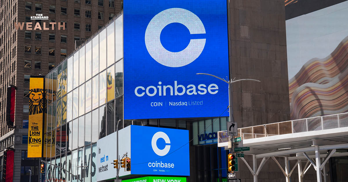 Coinbase กระดานเทรดคริปโตฯ ที่ใหญ่ที่สุดในสหรัฐฯ มูลค่าหุ้นพุ่งแตะ 1.12 แสนล้านดอลลาร์ หลังขาย IPO โดยไม่ระดมทุนเข้าบริษัท