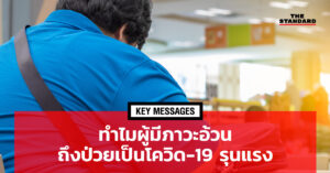 KEY MESSAGES: ทำไมผู้มีภาวะอ้วนถึงป่วยเป็นโควิด-19 รุนแรง