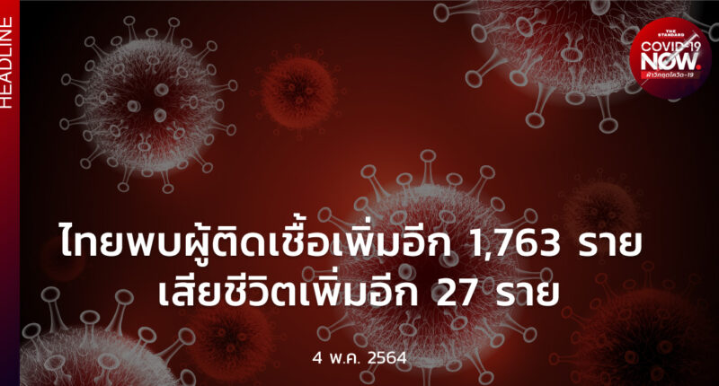 สถานการณ์โควิด-19 วันนี้ (4 พฤษภาคม)