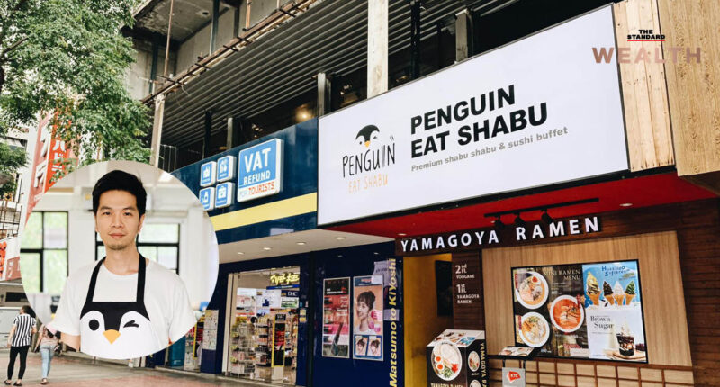 Penguin Eat Shabu