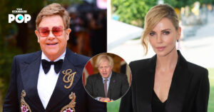 Elton John และ Charlize Theron