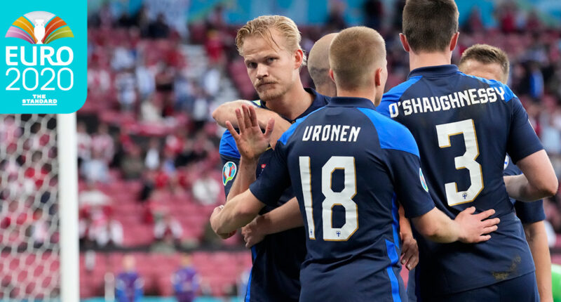 ฟินแลนด์เฉือนเดนมาร์ก 1-0 เก็บ 3 คะแนนประวัติศาสตร์ ศึกยูโร 2020