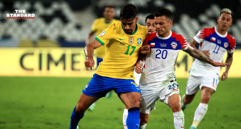 ปาเกตาซัดโทนพาบราซิล 10 คน เฉือนชิลี 1-0 ลิ่วชนเปรู รอบรองฯ โคปา อเมริกา 2021