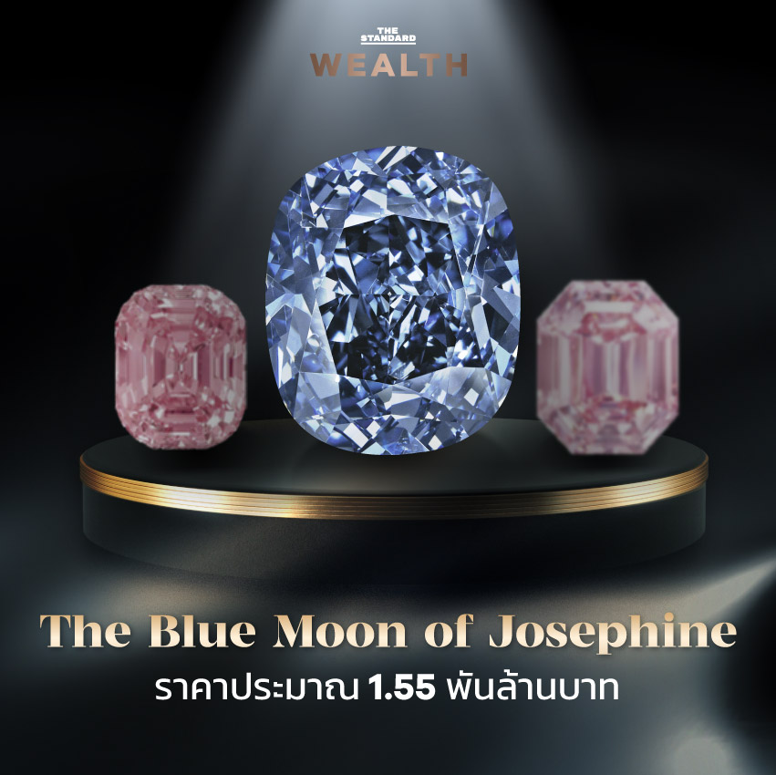 The Blue Moon of Josephine ราคาประมาณ 1.55 พันล้านบาท 