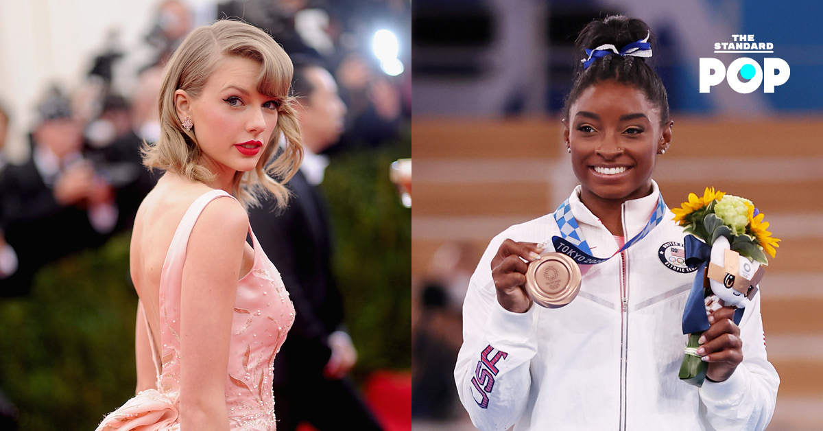 Taylor Swift and Simone Biles