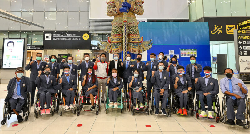 Thai Paralympic athletes
