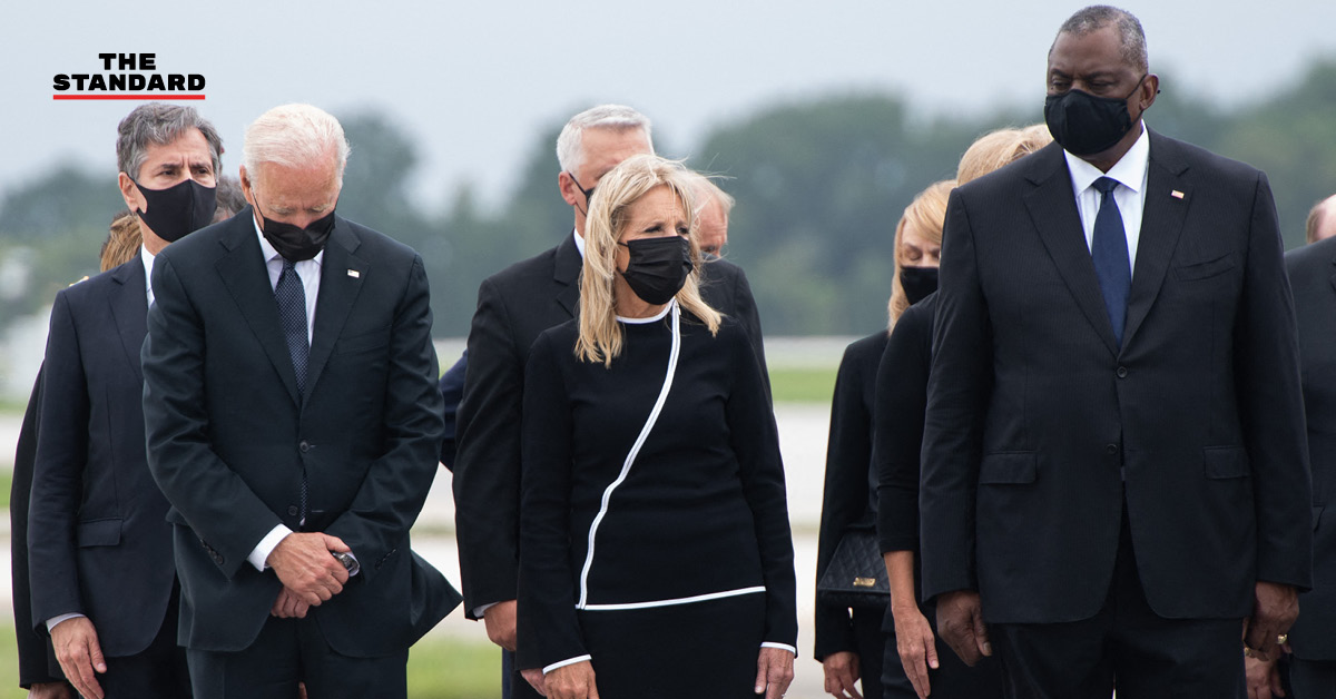 Joe Biden commemorate to american soldiers