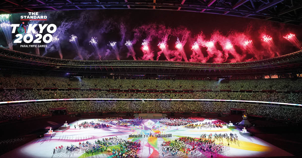 สนุกและสดใส ความประทับใจสุดท้ายในพิธีปิดการแข่งขันพาราลิมปิกเกมส์ โตเกียว 2020