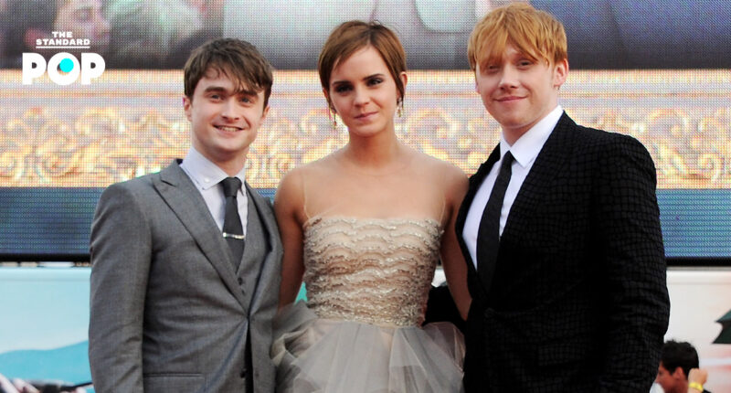 Daniel Radcliffe, Emma Watson และ Rupert Grint