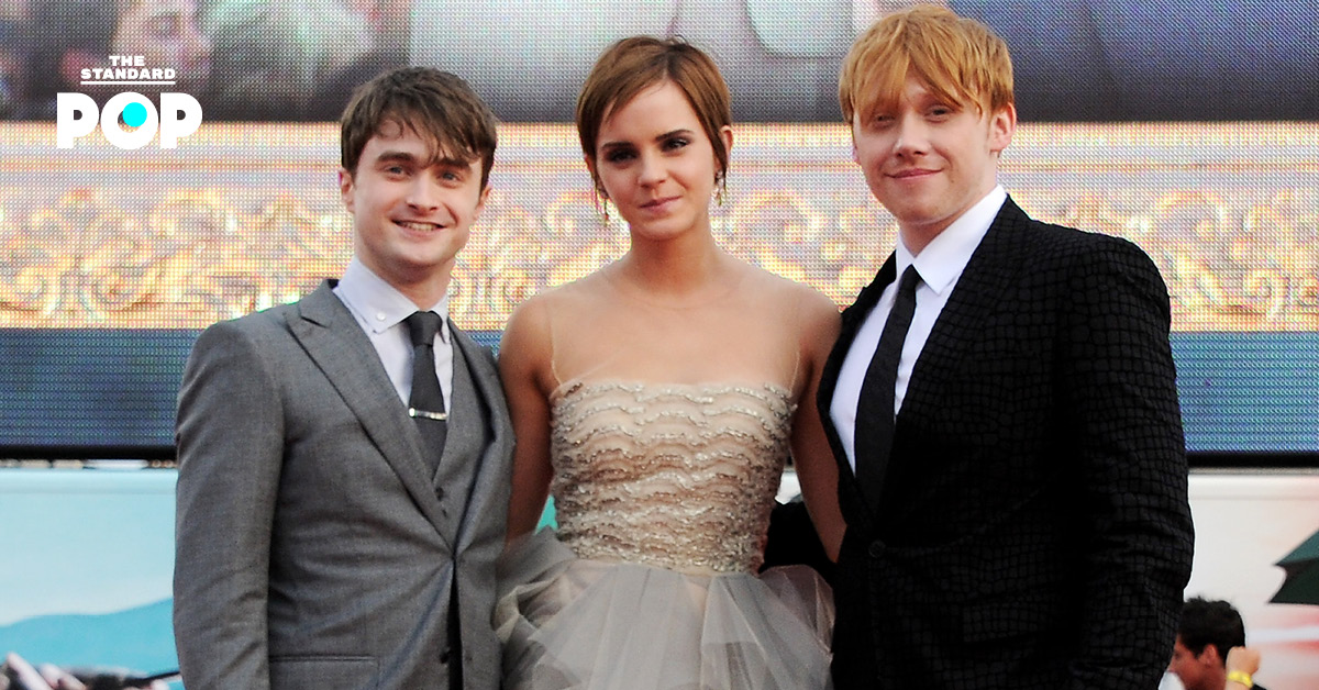 Daniel Radcliffe, Emma Watson และ Rupert Grint