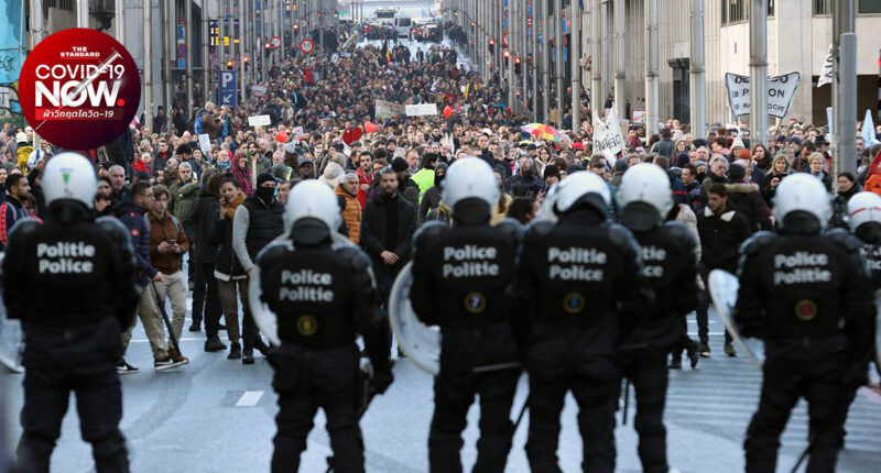 Europe Massive protests