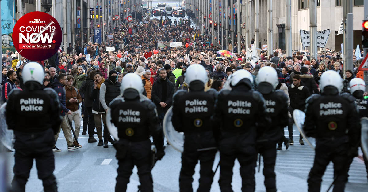 Europe Massive protests