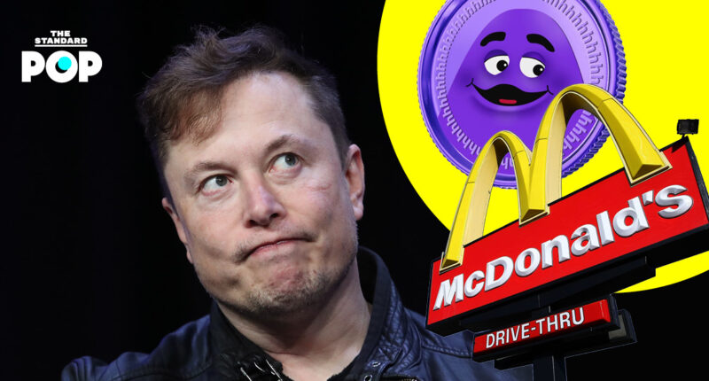 McDonald’s บอกว่าจะรับเหรียญ Dogecoin ก็ได้ ถ้า Elon Musk ยอมให้ Tesla จ่ายด้วย Grimacecoin