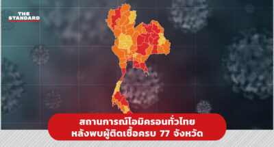สถานการณ์โอมิครอนทั่วไทย หลังพบผู้ติดเชื้อครบ 77 จังหวัด