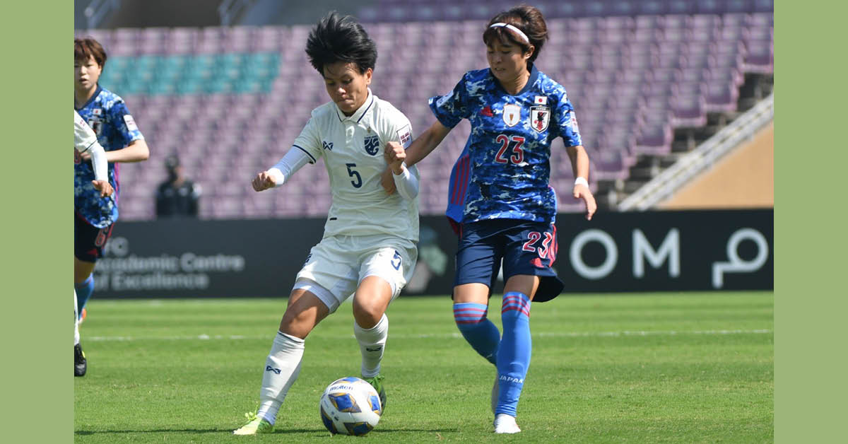 บอลหญิงไทยต้านไม่ไหว พ่ายญี่ปุ่น 0-7 ต้องลุ้นเพลย์ออฟชิงตั๋วไปบอลโลก