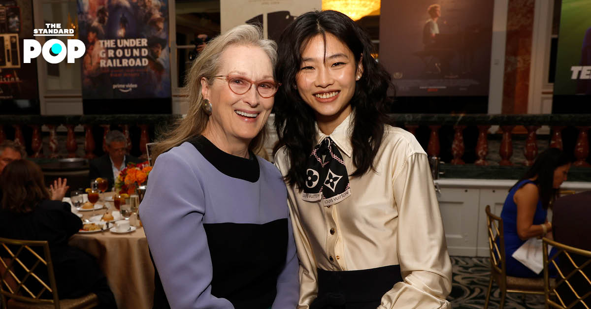 Meryl Streep และ Jung Ho Yeon ร่วมงาน AFI Awards เพื่อฉลองภาพยนตร์และซีรีส์ยอดเยี่ยมของปี 2021
