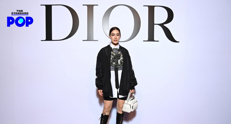 คิมเบอร์ลี่ ไปชมแฟชั่นโชว์ Dior ครั้งแรกที่ปารีสแฟชั่นวีกในฐานะ Friend of The House ของ Dior Thailand