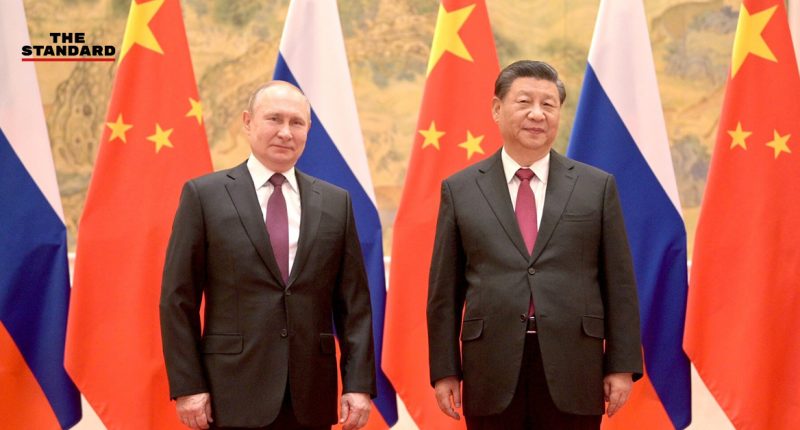 จีนสนับสนุนรัสเซีย