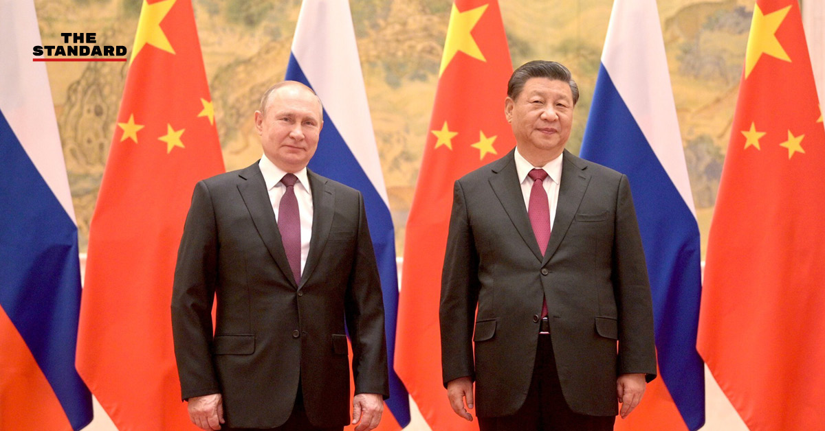 จีนสนับสนุนรัสเซีย