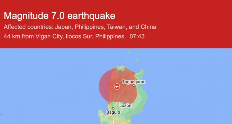 แผ่นดินไหวฟิลิปปินส์