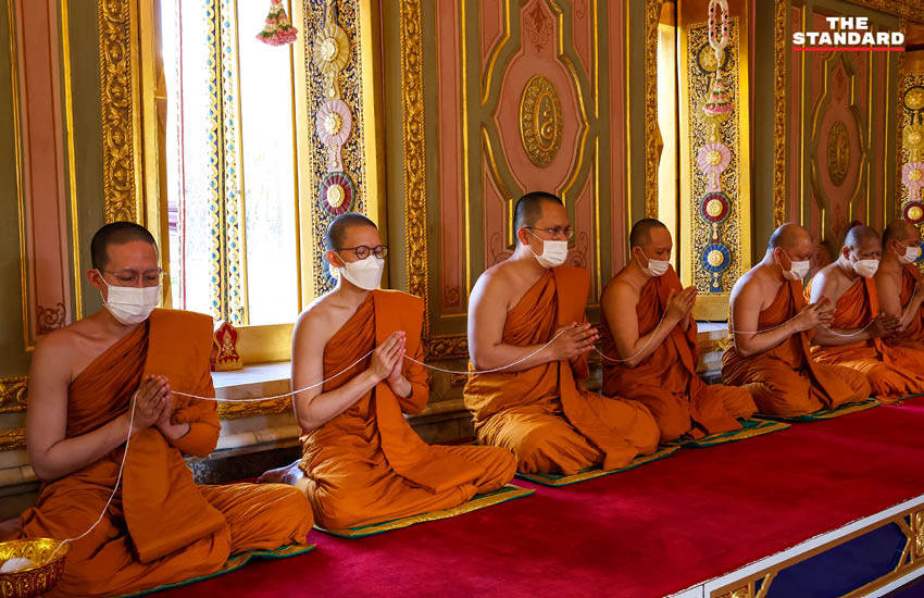 พิธีเจริญพระพุทธมนต์ถวายพระบำเพ็ญกุศล