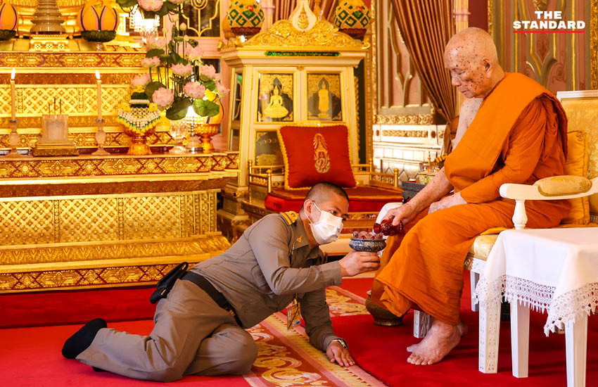 พิธีเจริญพระพุทธมนต์ถวายพระบำเพ็ญกุศล