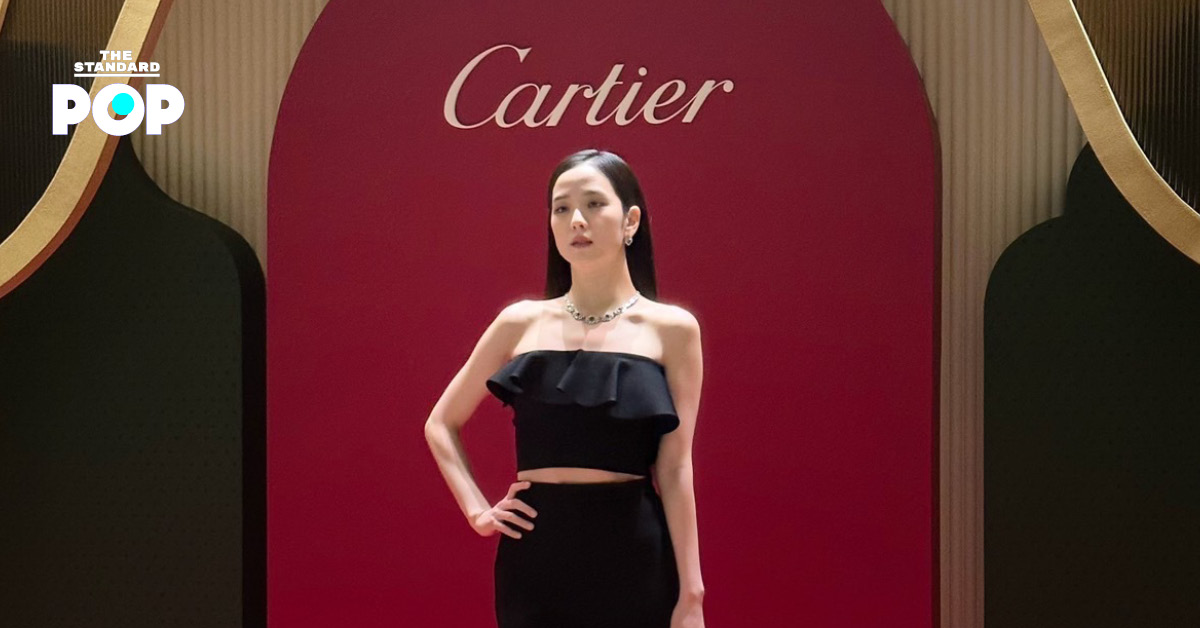 Pop Base on X: Cartier's global ambassador Jisoo at the brand's