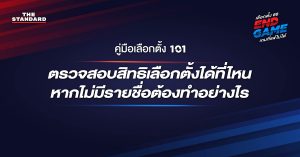 เลือกตั้ง 2566 ตรวจสอบสิทธิเลือกตั้ง