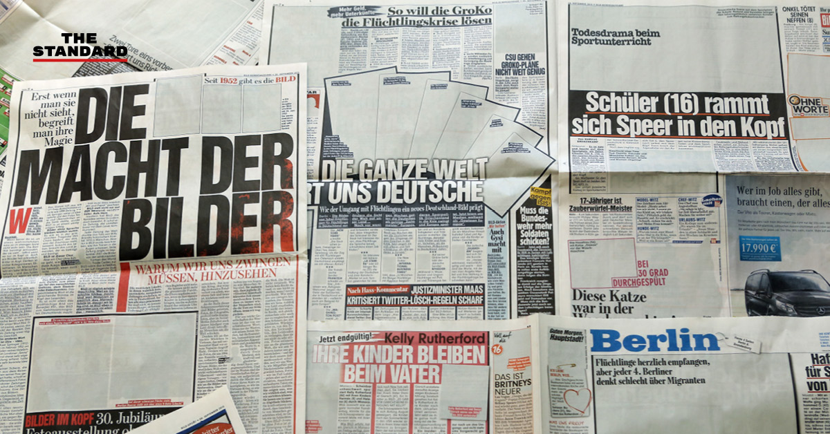 อิทธิพล Ai Bild หนังสือพิมพ์แท็บลอยด์เยอรมนี เตรียมปลดพนักงาน 200 ตำแหน่ง 