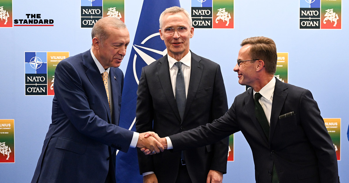 ตุรกี สนับสนุน สวีเดน NATO