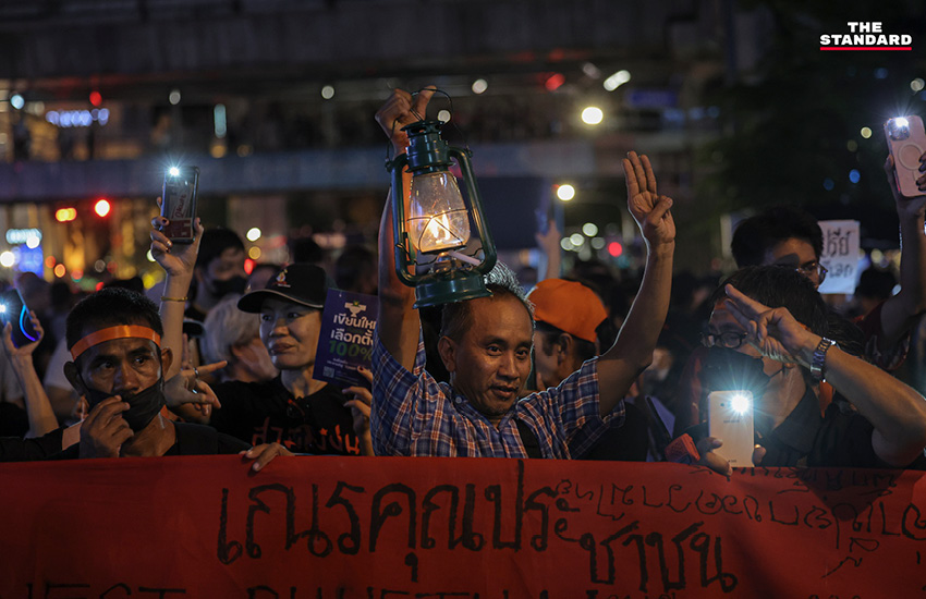 แนวร่วมธรรมศาสตร์และการชุมนุม