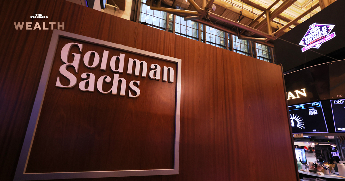 ป้าย Goldman Sachs