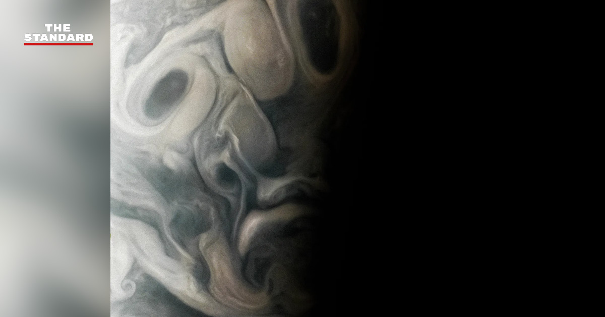 Human face on Jupiter