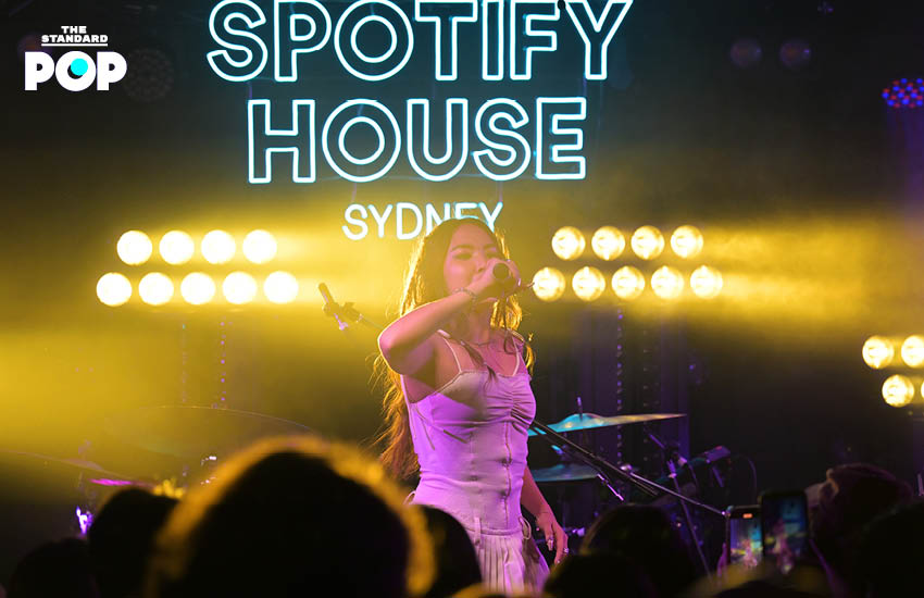 MILLI ร้องเพลงที่งาน Spotify House Sydney