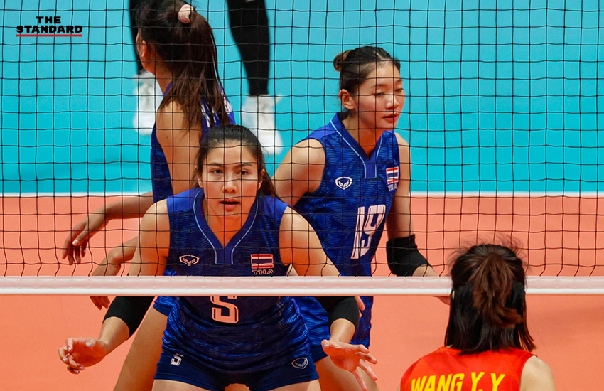 วอลเลย์บอลสาวไทยพ่ายจีน