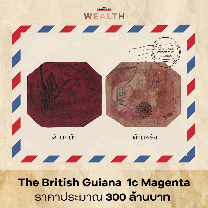 The British Guiana  1c Magenta