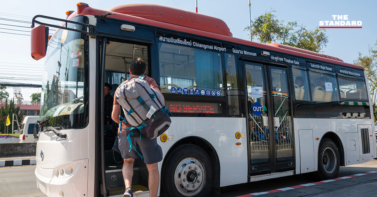 เตรียมเปิดให้บริการ ‘รถเมล์เชียงใหม่’ ต้นทางสนามบิน หลังหยุดวิ่งกว่า 3 ...