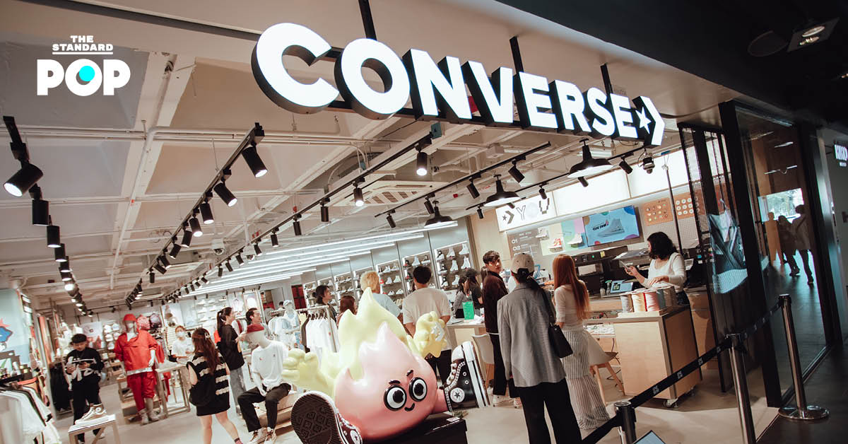 Converse Flagship Store สาขาสยามเซ็นเตอร์ ขยายร้านใหม่ใหญ่ที่สุดในเมืองไทย มาพร้อมกับบริการคัสตอม Converse By YOU (CBY)