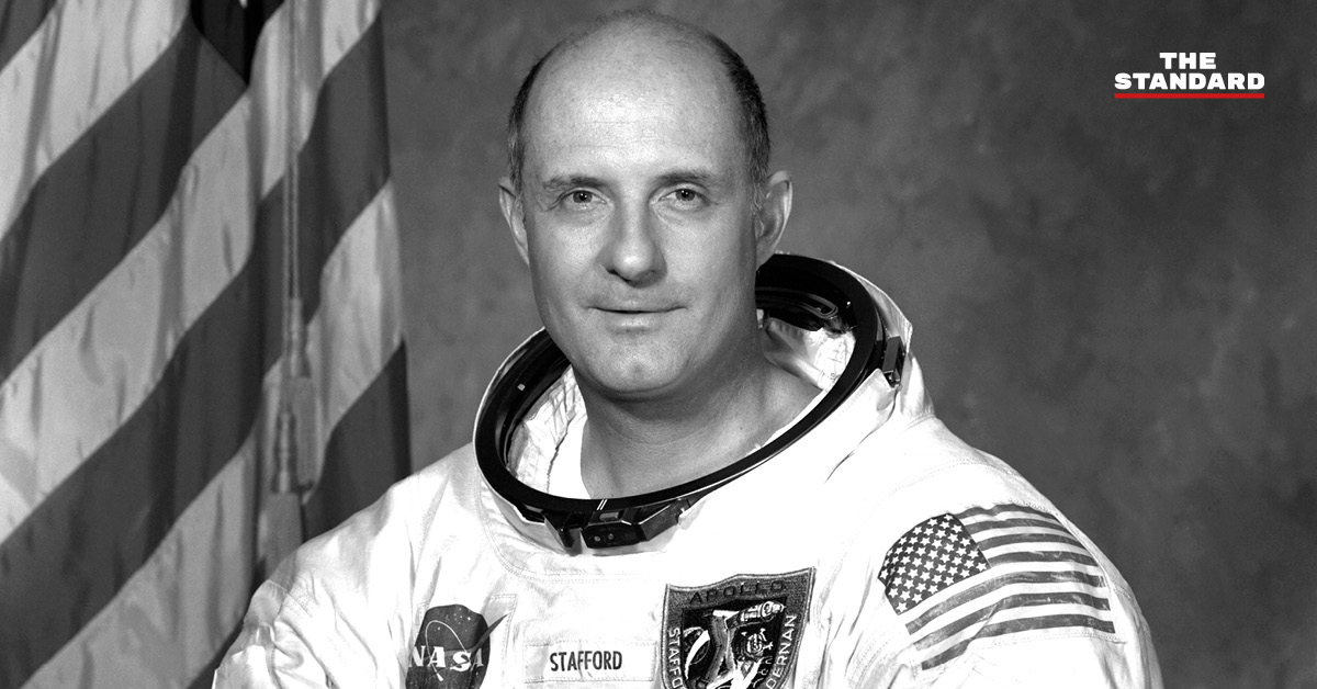 ทอม สแตฟฟอร์ด อดีตนักบินอวกาศ NASA ผู้บัญชาการภารกิจอะพอลโล 10 และภารกิจอะพอลโล-โซยุซ เสียชีวิตเมื่อวันที่ 18