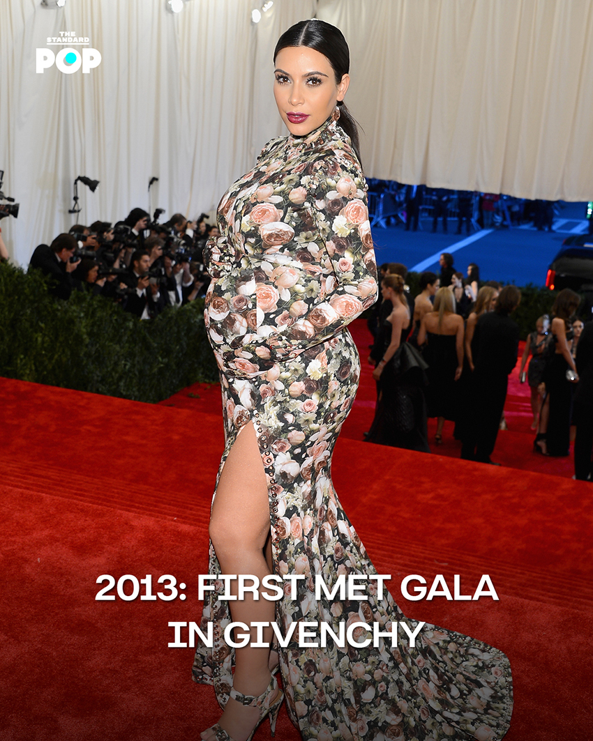 FIRST MET GALA IN GIVENCHY