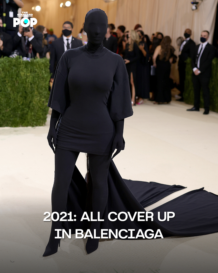 All Cover Up in Balenciaga